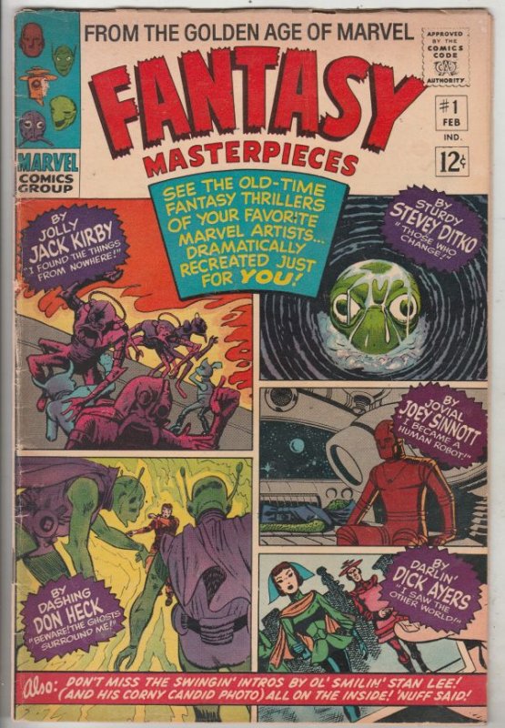 Fantasy Masterpieces #1 (Feb-66) FN+ Mid-High-Grade 