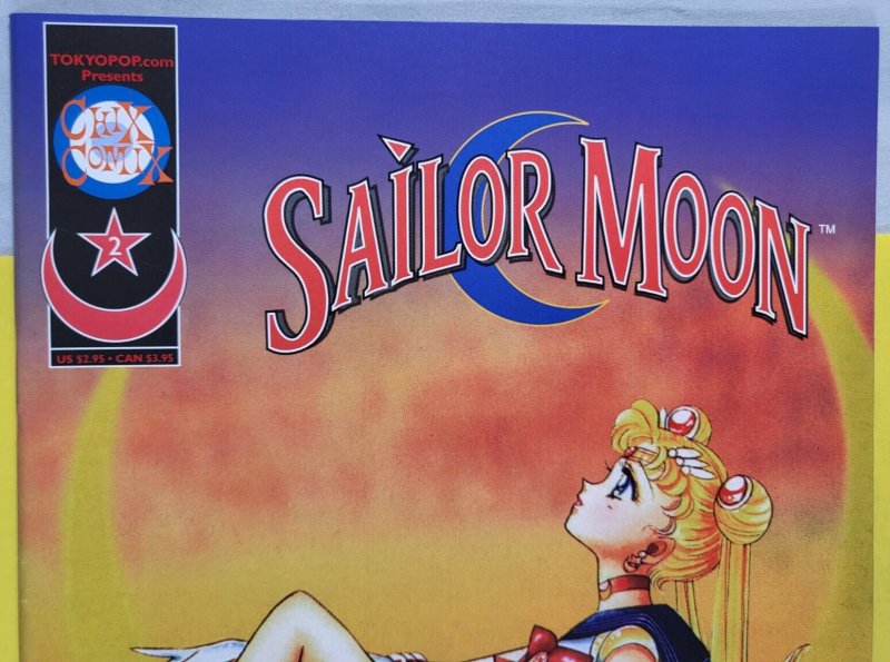 Sailor Moon #2 2nd Print 2000 Chix Comix Mixx Entertainment VF