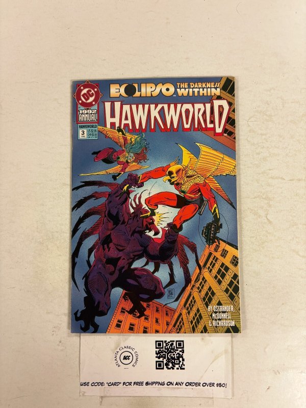 Hawkworld Annual #3 NM DC Comic Books Hawkman Eclipso 29 HH107