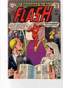 The Flash #165 (1966) Iris Allen, flash Wedding key! Professor zoom! FN- Wow!