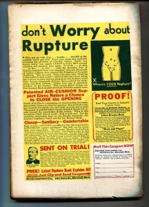 Captain Future Fall 1941-Earle Bergey woman in rocket cover-Pulp Magazine