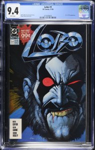 (1990) LOBO #1 CGC 9.4 #2 9.4 #3 9.2 #4 9.4 MINI SERIES! SIMON BISLEY ART!