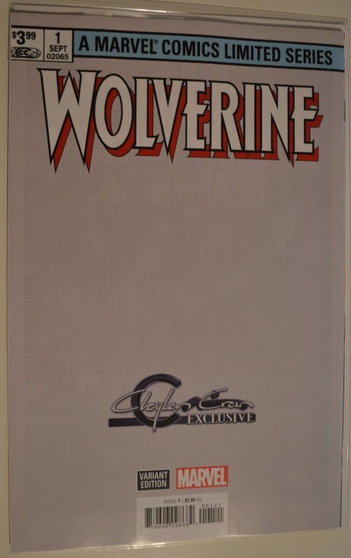 Wolverine #1 (2020); Clayton Crain Trade Dress Homage Variant