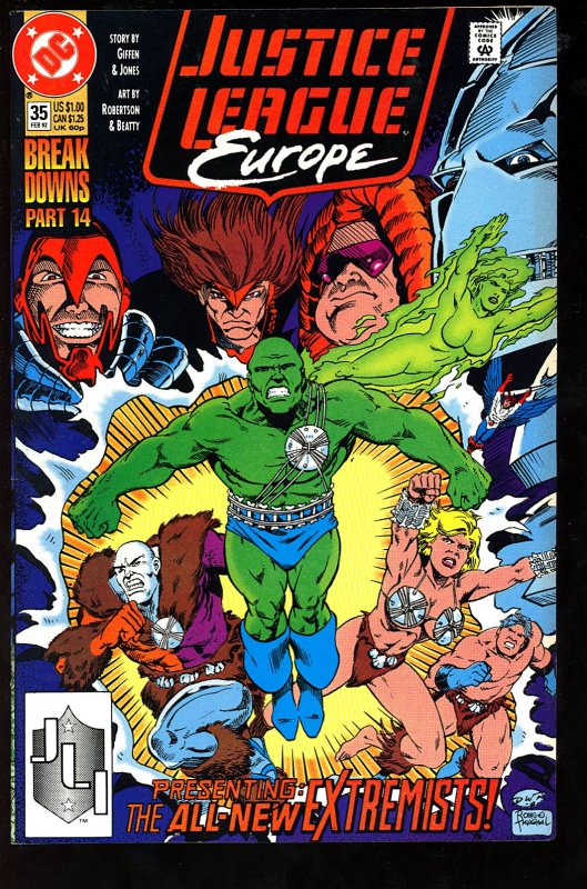 Justice League Europe #35 (1992)