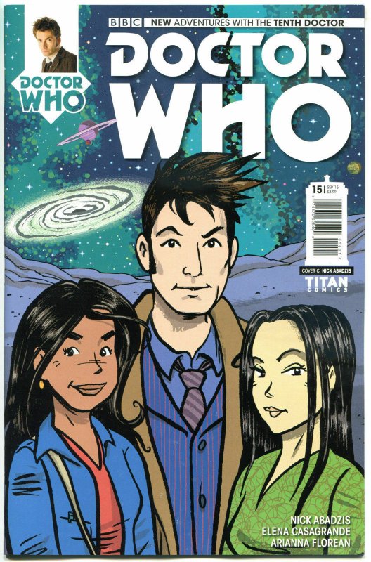 DOCTOR WHO #15 C, NM, 10th, Variant, Tardis, 2014, Titan, 1st, more DW in store