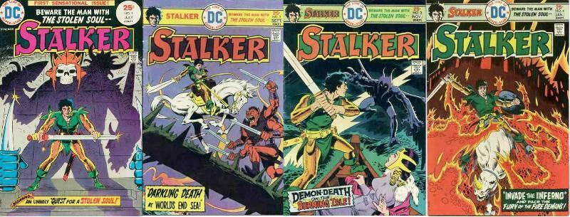 STALKER (1975) 1-4  Ditko & Wood  The COMPLETE Series!