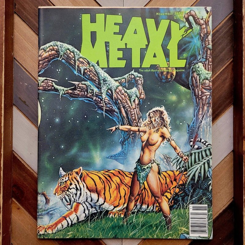 HEAVY METAL Vol.3 #7 & 8 (HM 1979) Sharp Set Of 2 FANTASY ART Legendary Creators