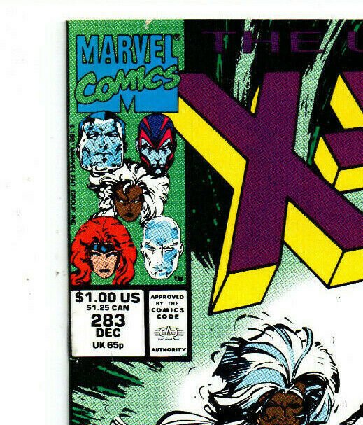 Uncanny X-Men #283 - 1st Full appearance Bishop - KEY - 1991 - VF/NM