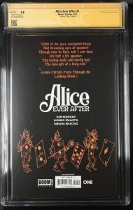 Alice Ever After (2022) # 1 (CGC 9.8 SS) Signed & Sketch Dan Ponasion Census = 1