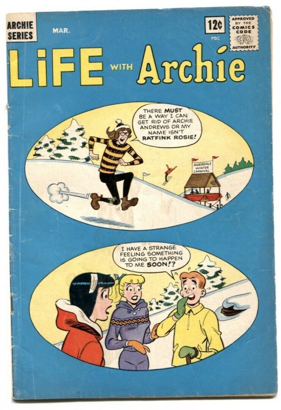 Life With Archie #26 1964-Betty & Veronica- Ratfink Rosie VG