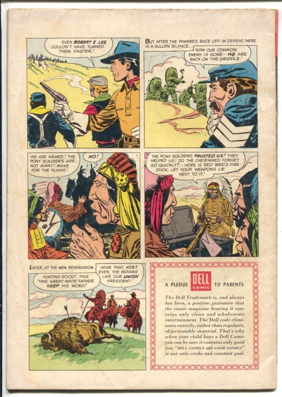 Lee Hunter Indian Fighter-Four Color Comics #779 1957-Dell-Jesse Marsh-VG