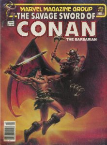 Savage Sword of Conan #87 (Newsstand) FN ; Marvel | John Pound