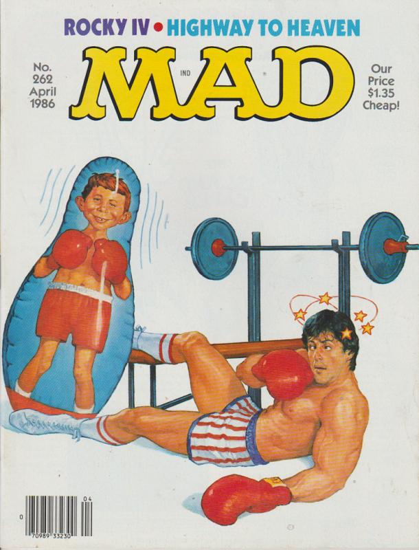 MAD MAGAZINE #262 - HUMOR COMIC MAGAZINE