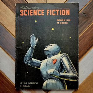 Astounding Science Fiction Vol 43 #1 VG/FN Mar 1949 Alejandro MISSING INGREDIENT