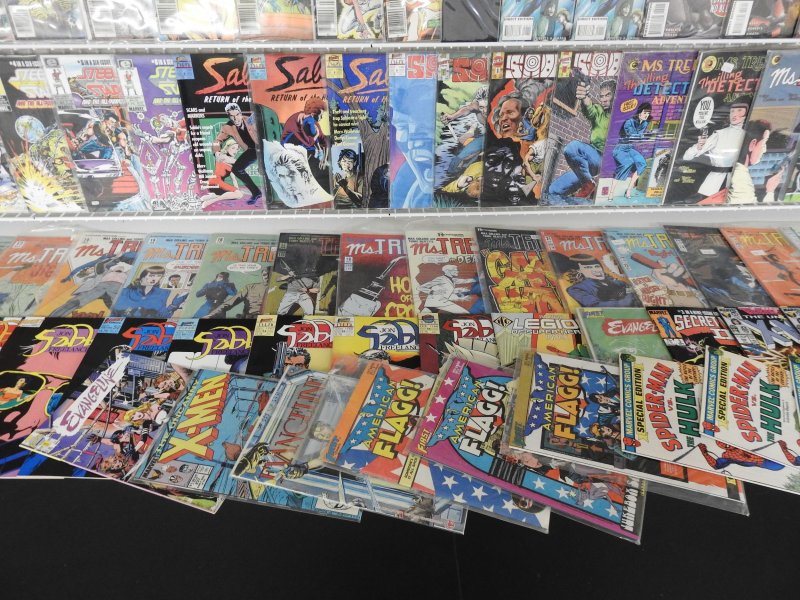 Huge Lot 150+ Comics W/ ROM, Dazzler, Spider-Man, +More! Avg FN Condition!