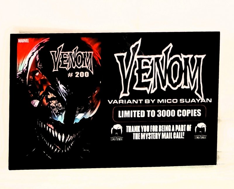 Venom #35 Mico Suayan Cover A (2021) Marvel Big Time Collectibles Variant CT101