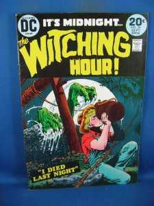 WITCHING HOUR 34 VF  DC 1974