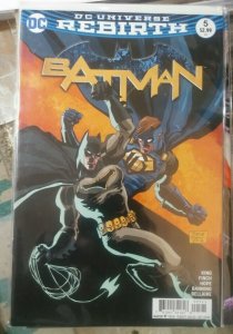 Batman # 5  2016 VOL 3 DC UNIVERSE REBIRTH   gotham girl- I am gotham  pt 5 