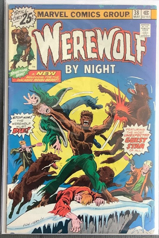 Werewolf by Night #38 (1976, Marvel) VF