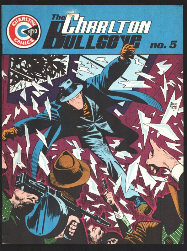 Charlton Bullseye #5 1975-Alex Toth cover Steve Ditko-The Question-Phantom-Do...