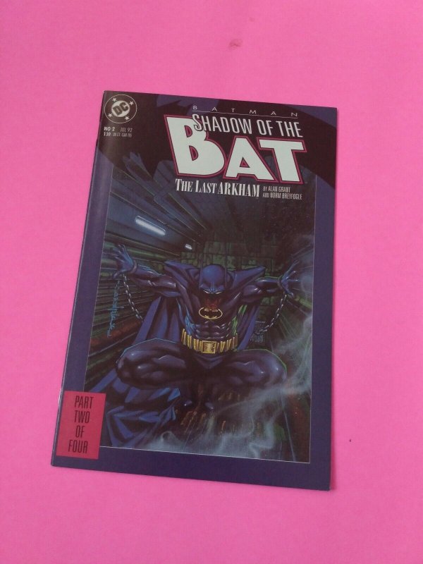 1992 Batman Shadow Of The Bat 2 Nightwing app Stelfreeze cover NM- 