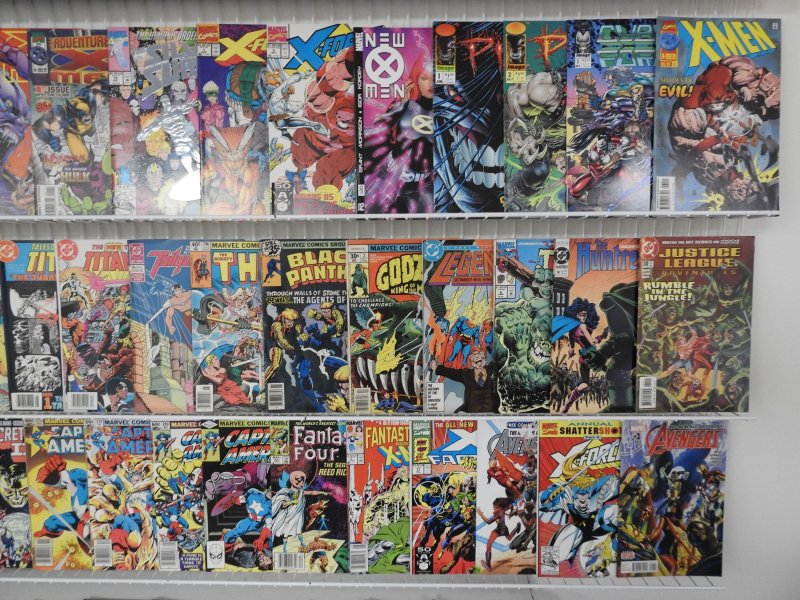 Huge Lot of 190+ Comics W/ Avengers, Thor, Captain America! Avg. FN+ Condition!