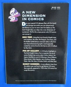 1990 DC Comics Presents BATMAN 3-D John Byrne / Ray Zone NM+ w/ Glasses pin up