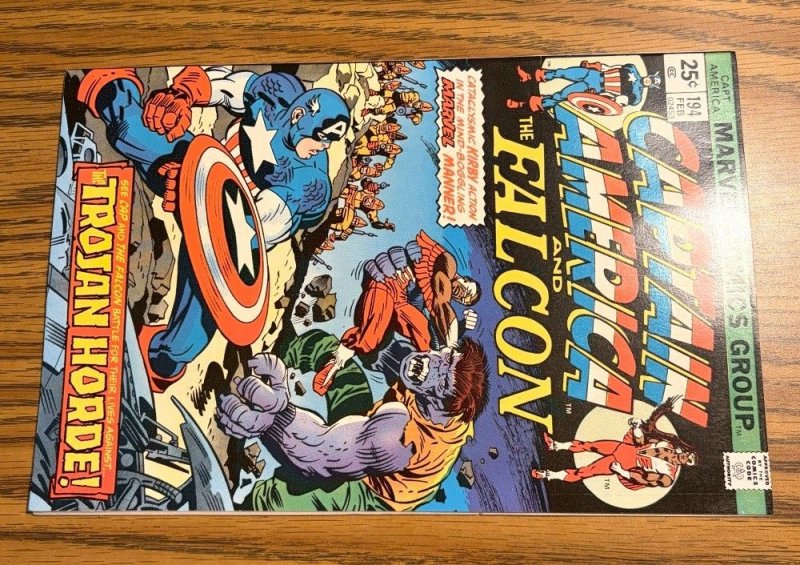 Captain America #194 (9.2 NM) 1st William Taurey, Jack Kirby is BACK! (1976)