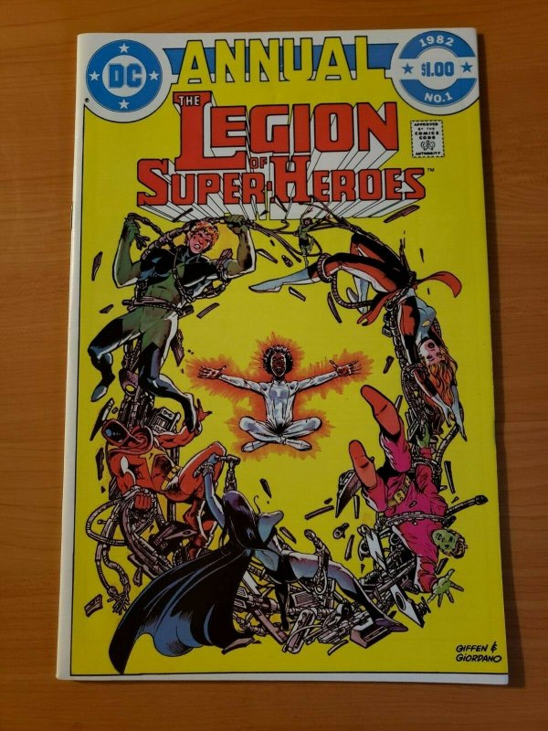 Legion of Super-Heroes Annual #1 Direct Market ~ NEAR MINT NM ~ 1982 DC Comics