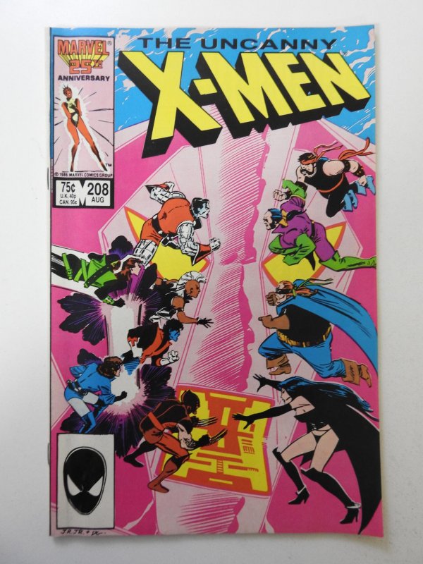 The Uncanny X-Men #208 (1986) FN/VF Condition!