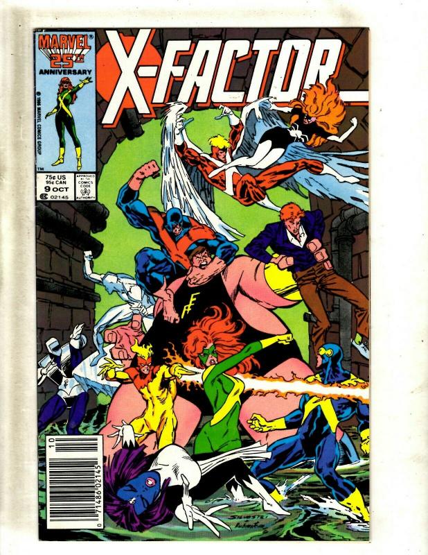 Lot of 12 X-Factor Marvel Comic Books #9 10 11 12 13 14 15 16 19 21 22 23 SM21