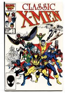 CLASSIC X-MEN #1 1986-MARVEL COMICS-First issue-comic book