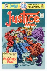 Justice Inc. #1,2,3,4 Full Run 1-4 Jack Kirby Joe Kubert VF-/FN+