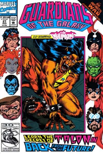 Guardians of the Galaxy (1990 series) #27, NM (Stock photo)