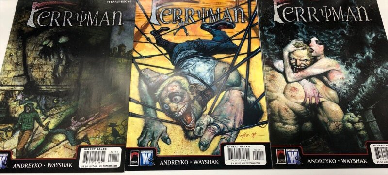 Ferryman (2008) Set Issue # 1-5 Marc Andreyko • Wayshak Wildstorm Productions •