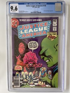 Justice League of America #178 CGC 9.6 - Manhunter from Mars (1980)