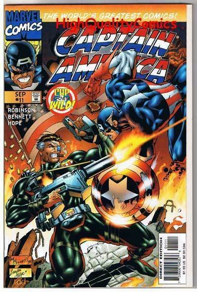 CAPTAIN AMERICA #11, VF+, Nick Fury, Vol 2, 1996, more  CA in store