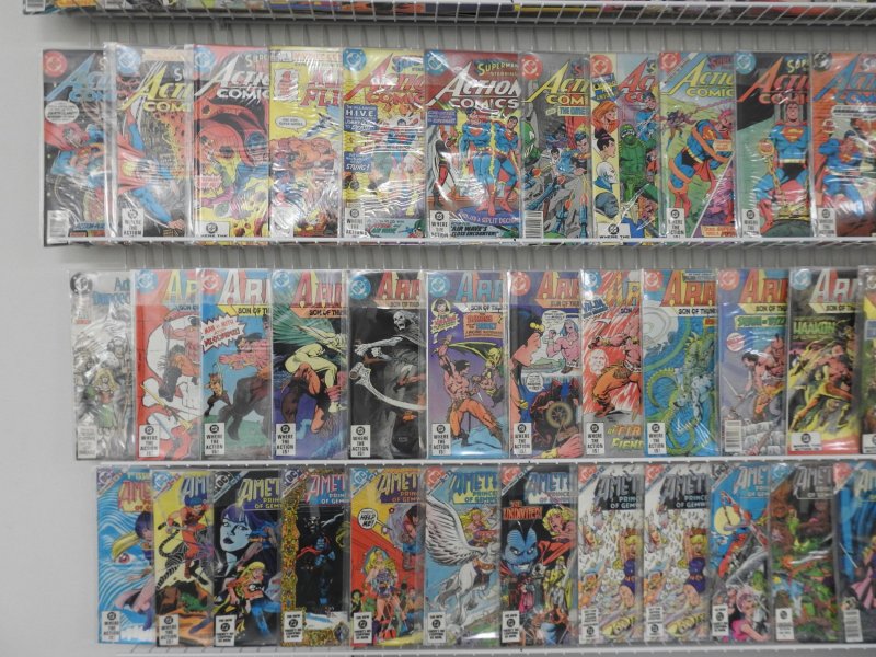 Huge Lot 160+ Comics W/ Superman, Alpha Flight, Aquaman+ Avg Fine+
