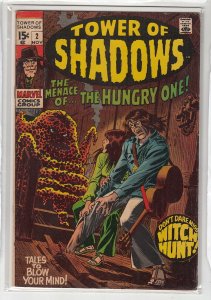 TOWER OF SHADOWS (1969 MARVEL) #2 VG A05645