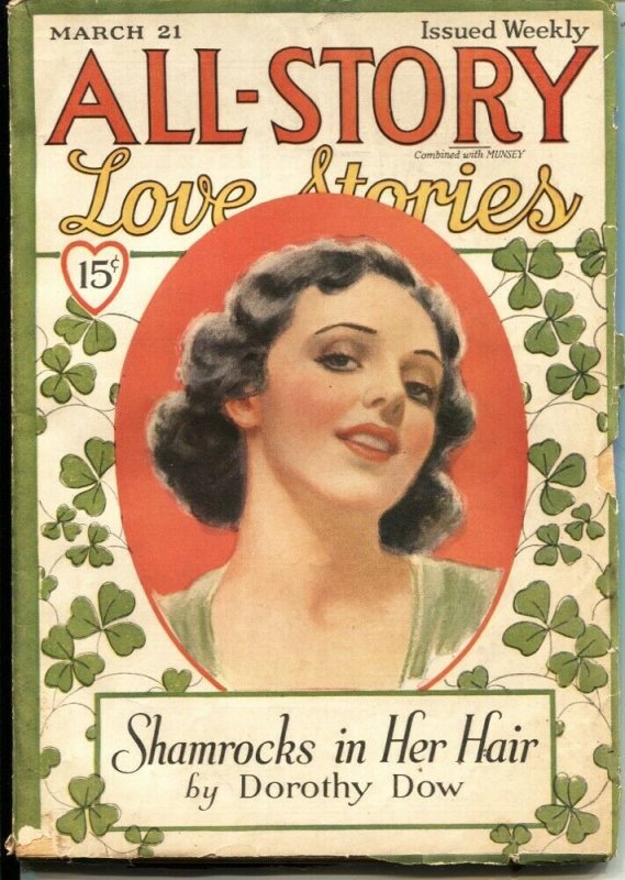 ALL-STORY LOVE STORIES   MARCH 21  1936--FATE SIMMONS--MARY FRANCES MORGAN--S...