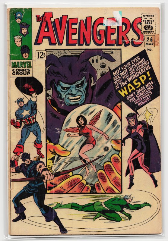 The Avengers #26 (1966) The Avengers