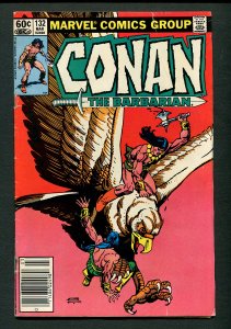 Conan the Barbarian #132 ( 3.0 GD/VG ) Newsstand / Gil Kane Art & Cover /  1982