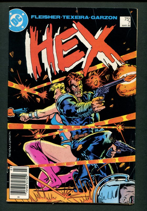 Hex ( 9 issue Newsstand lot) VG /  Mark Texeira Art / 1985