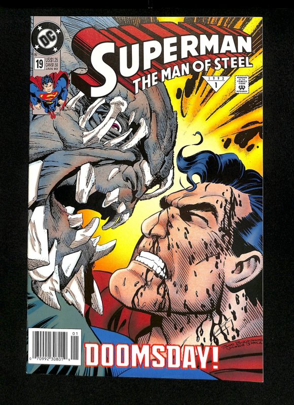 Superman: The Man of Steel #19 Doomsday!