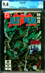 Batman #357 CGC Graded 9.4 1st Full Killer Croc