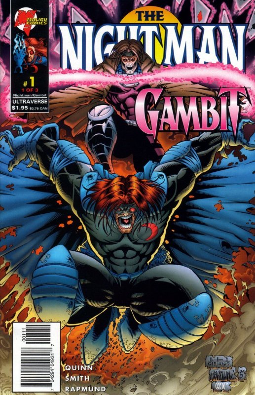 THE NIGHTMAN / GAMBIT #01 (1996) DIETRICH SMITH | DIRECT EDITION