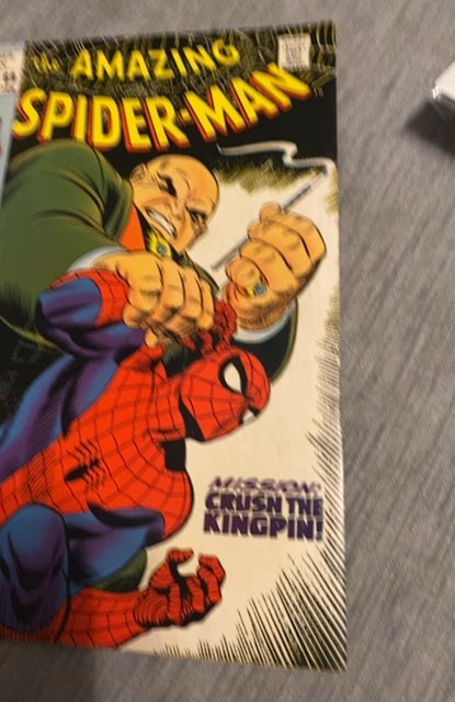 The amazing Spider-Man #69 vs kingpin Romita art