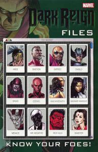 Dark Reign Files #1 VF/NM ; Marvel