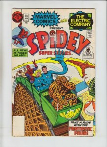 Spidey Super Stories #38 VG whitman diamond direct variant SPIDER-MAN electric