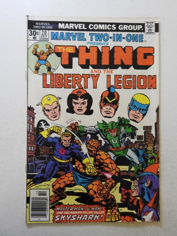 Marvel Two-in-One #20 (1976) VF Condition!